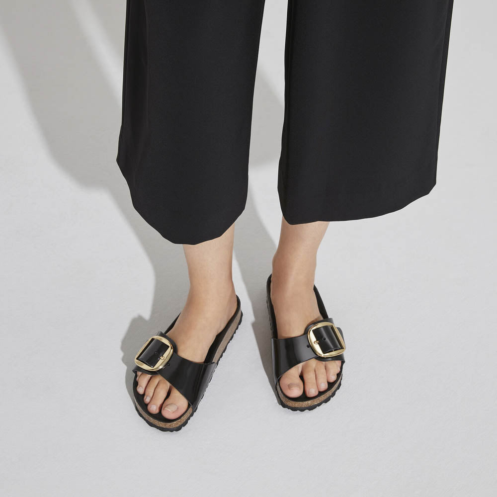 Birkenstock Madrid Big Buckle Black