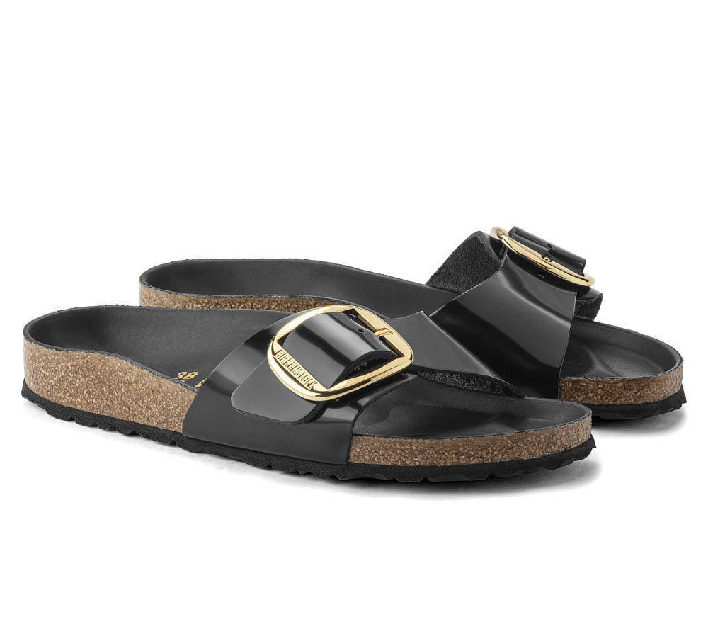 Birkenstock Madrid Big Buckle Black