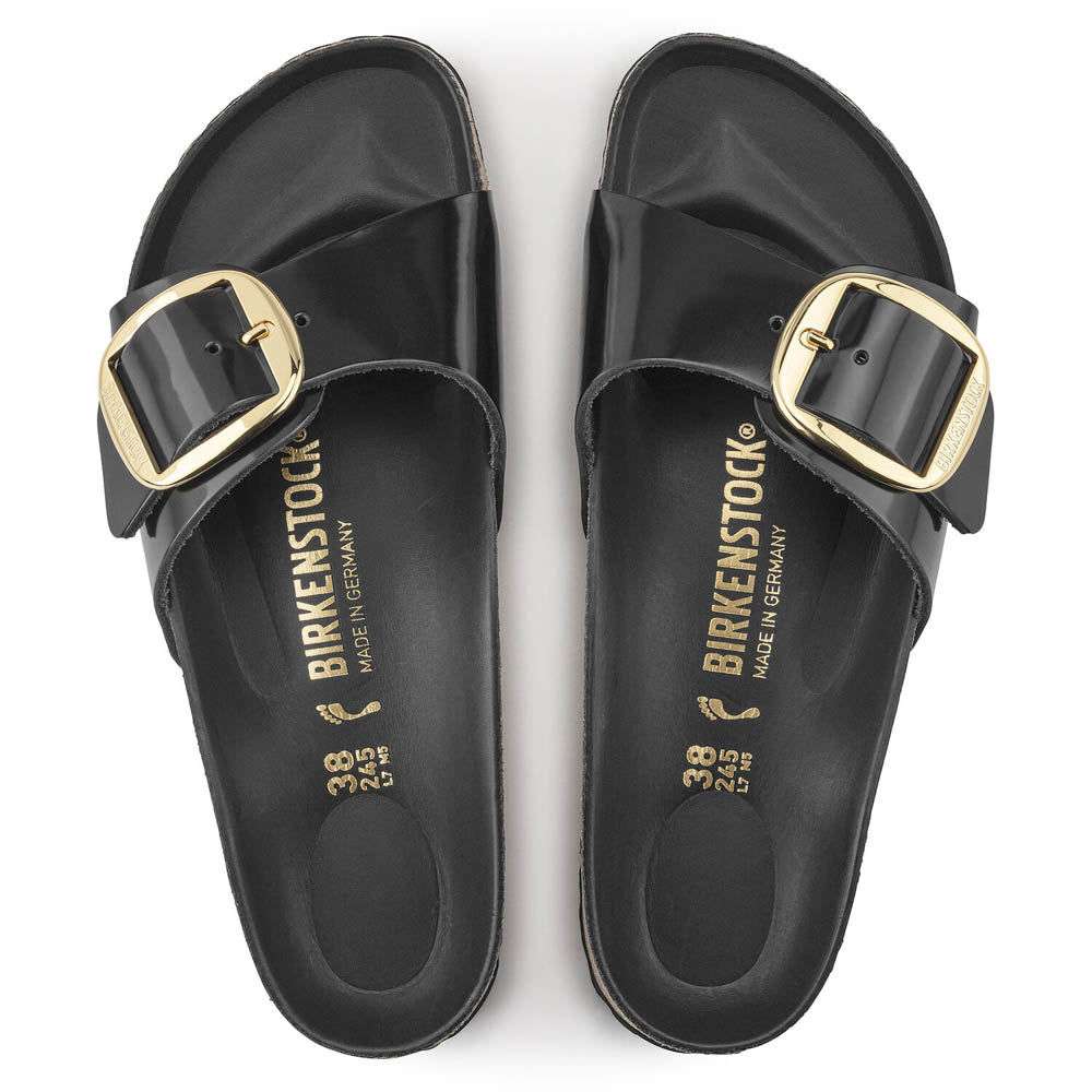 Birkenstock Madrid Big Buckle Black