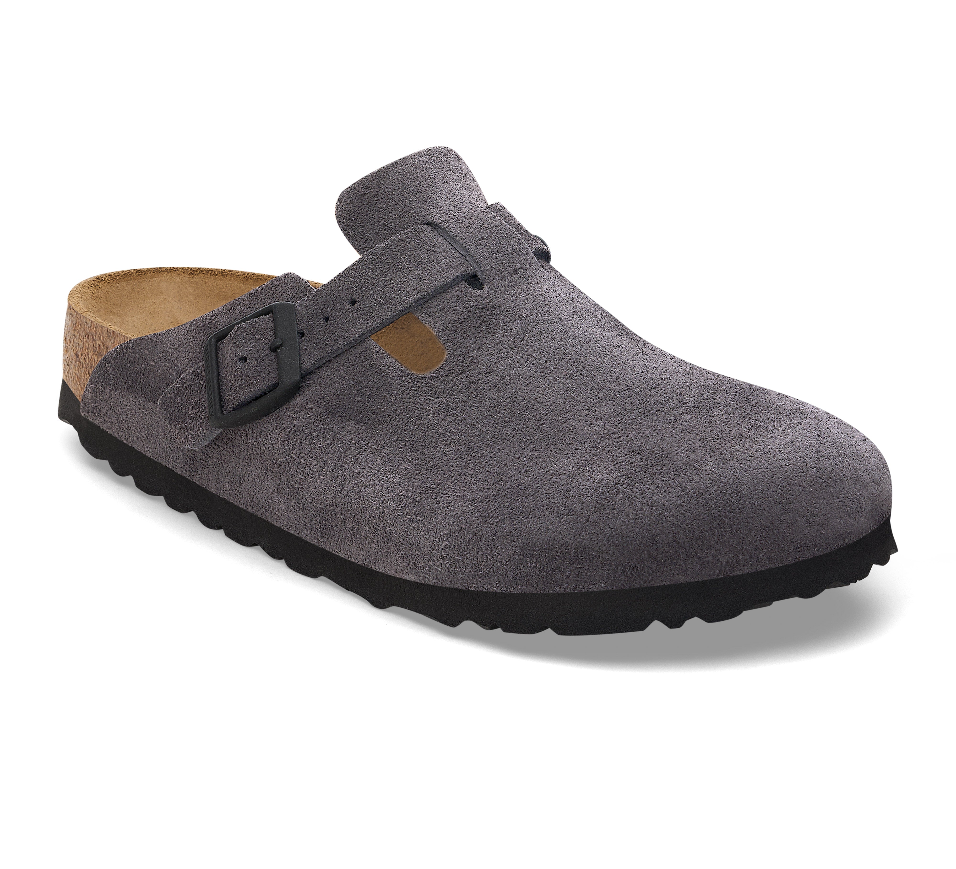 Birkenstock Boston Velvet Grey