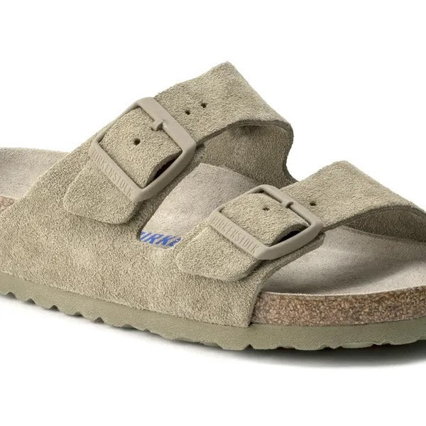 Birkenstock Arizona Suede LEVE Faded Khaki