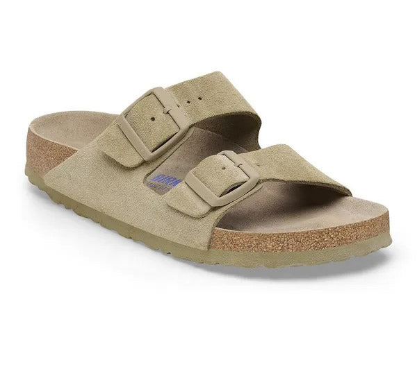 Birkenstock Arizona Suede LEVE Faded Khaki