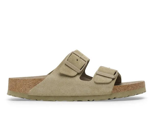 Birkenstock Arizona Suede LEVE Faded Khaki