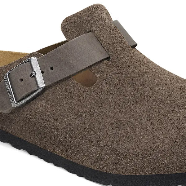 Birkenstock Boston Concrete Gray