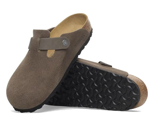 Birkenstock Boston Concrete Gray