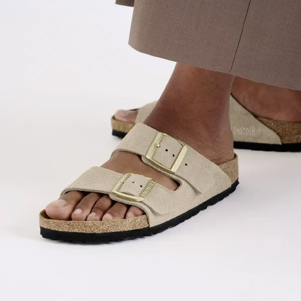 Birkenstock Arizona Suede LEVE Sandcastle