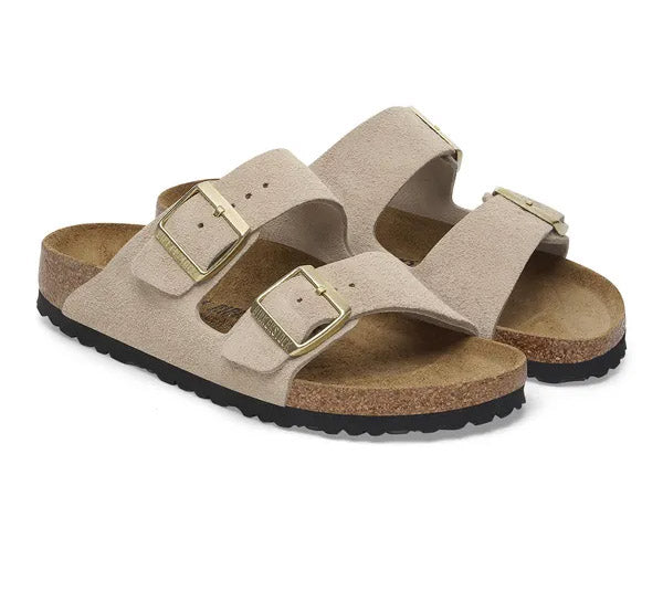 Birkenstock Arizona Suede LEVE Sandcastle
