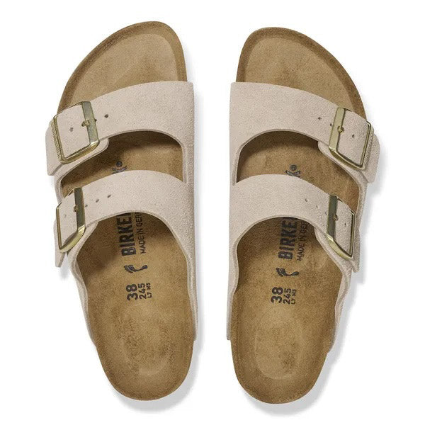 Birkenstock Arizona Suede LEVE Sandcastle