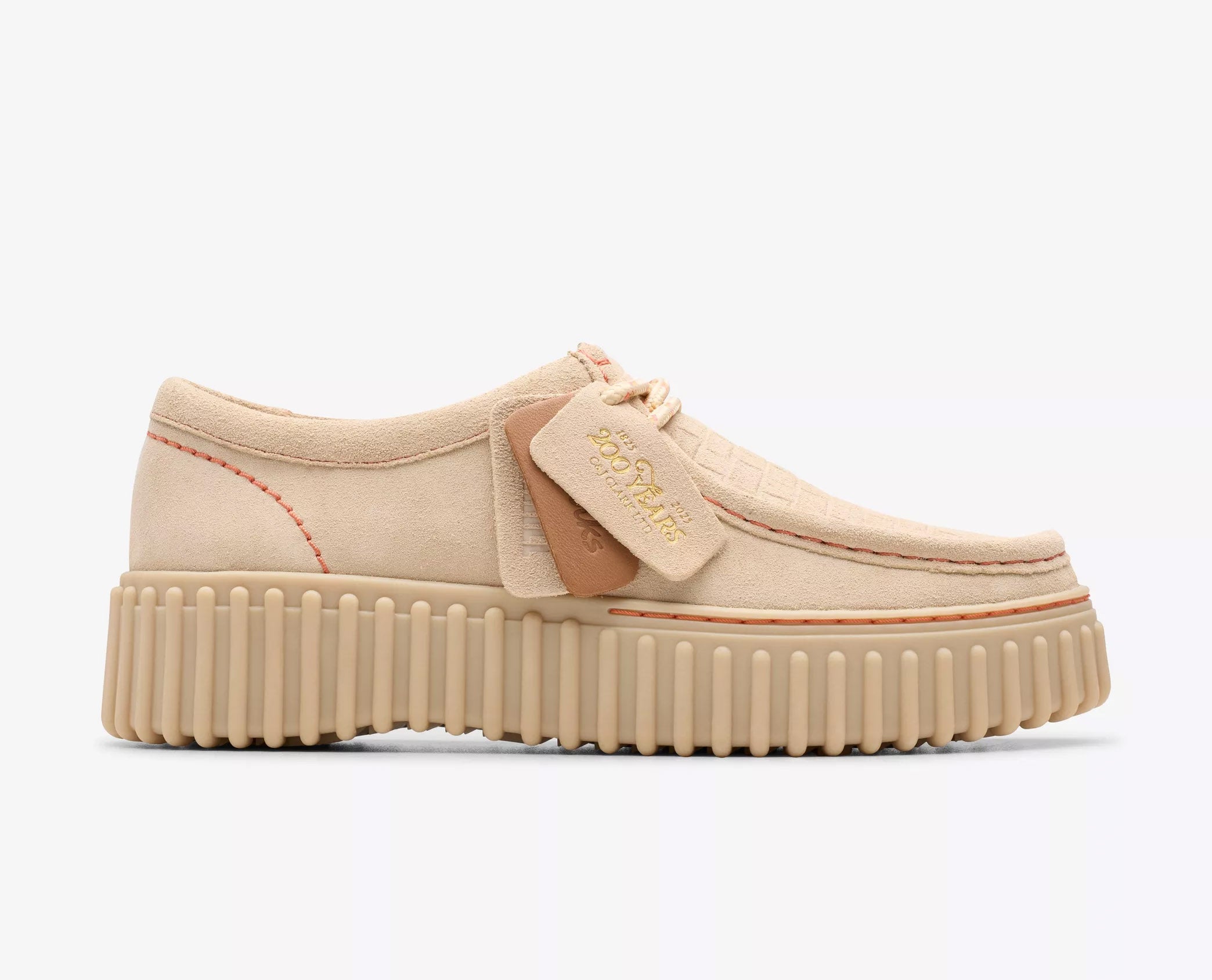 Clarks Torhill Bee Ecru Suede