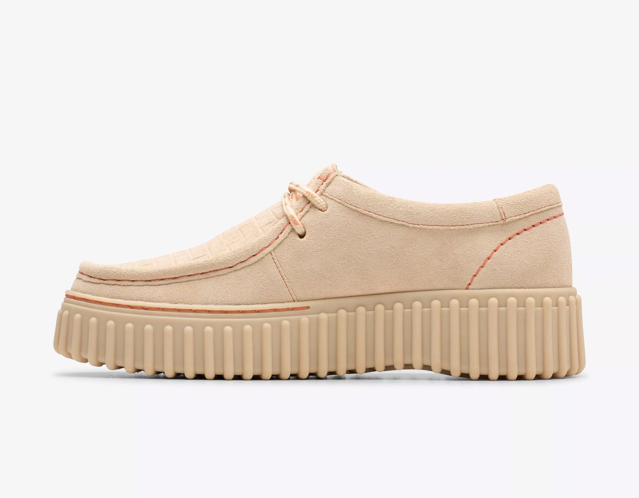 Clarks Torhill Bee Ecru Suede