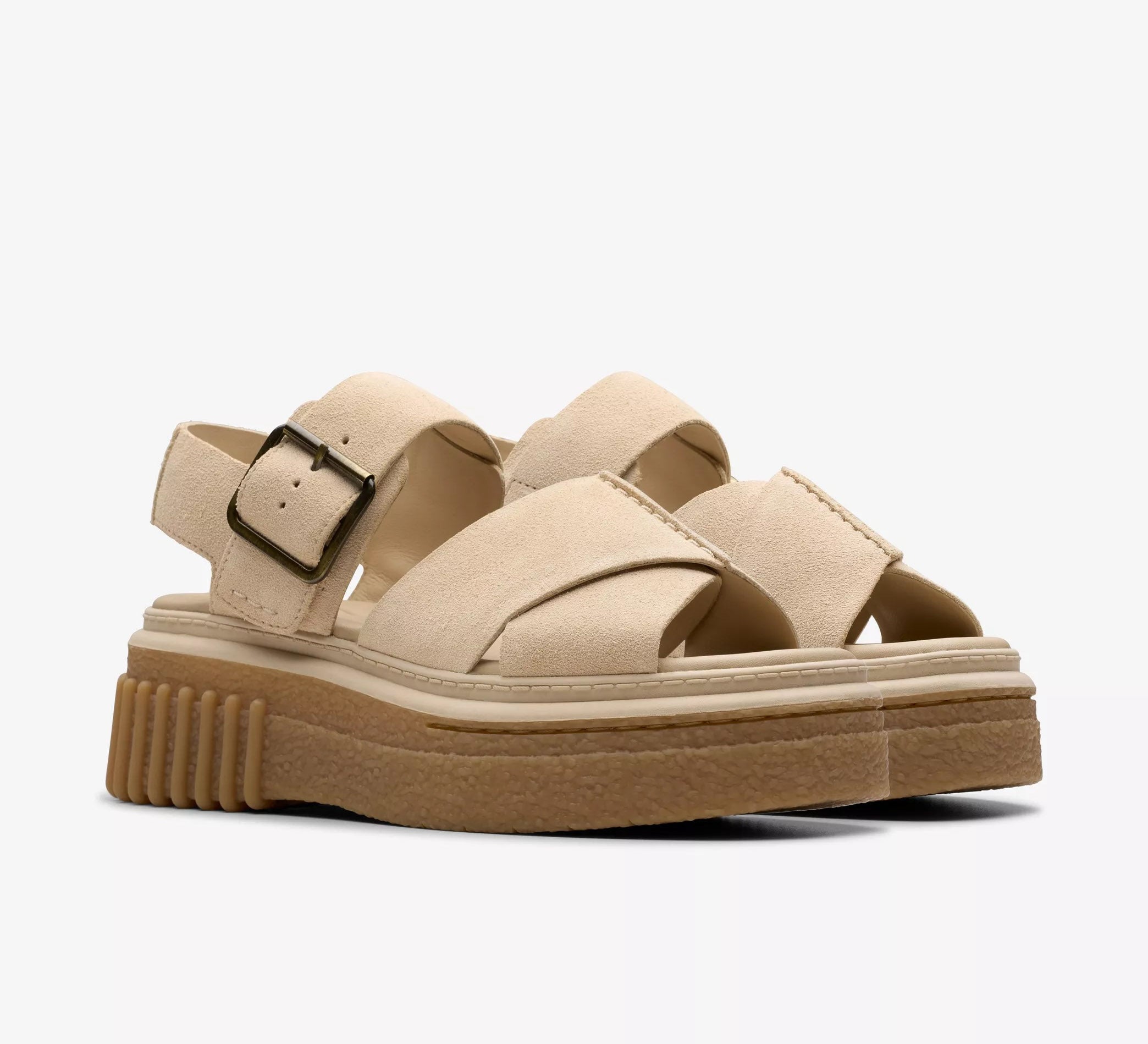 Clarks Evamar Wish Ecru