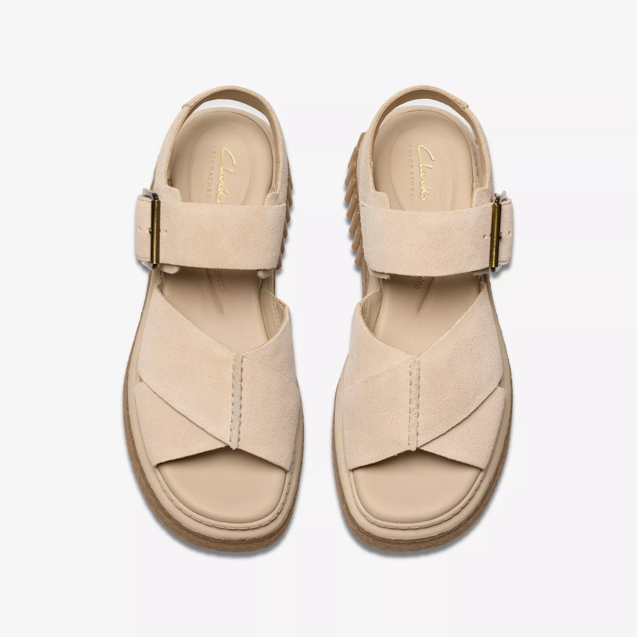 Clarks Evamar Wish Ecru