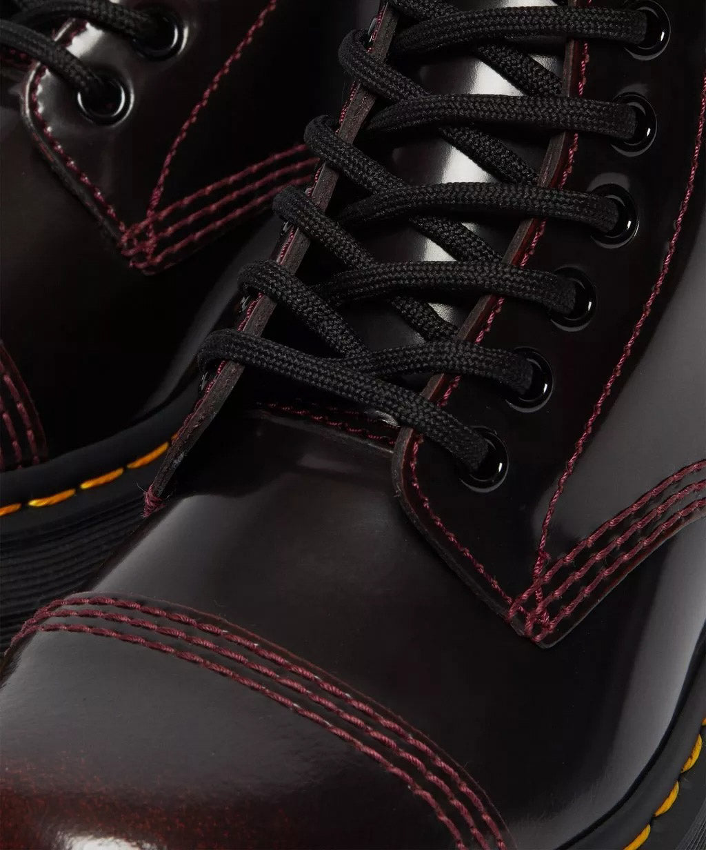 Dr. Martens Boot Platform Sinclair CHERRY RED ARCADIA