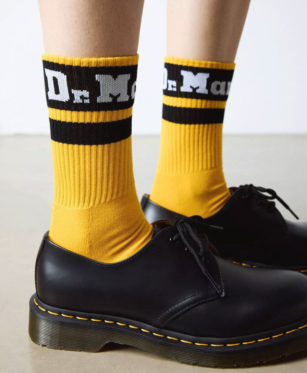Dr. Martens chaussettes Athletic Logo Yallow
