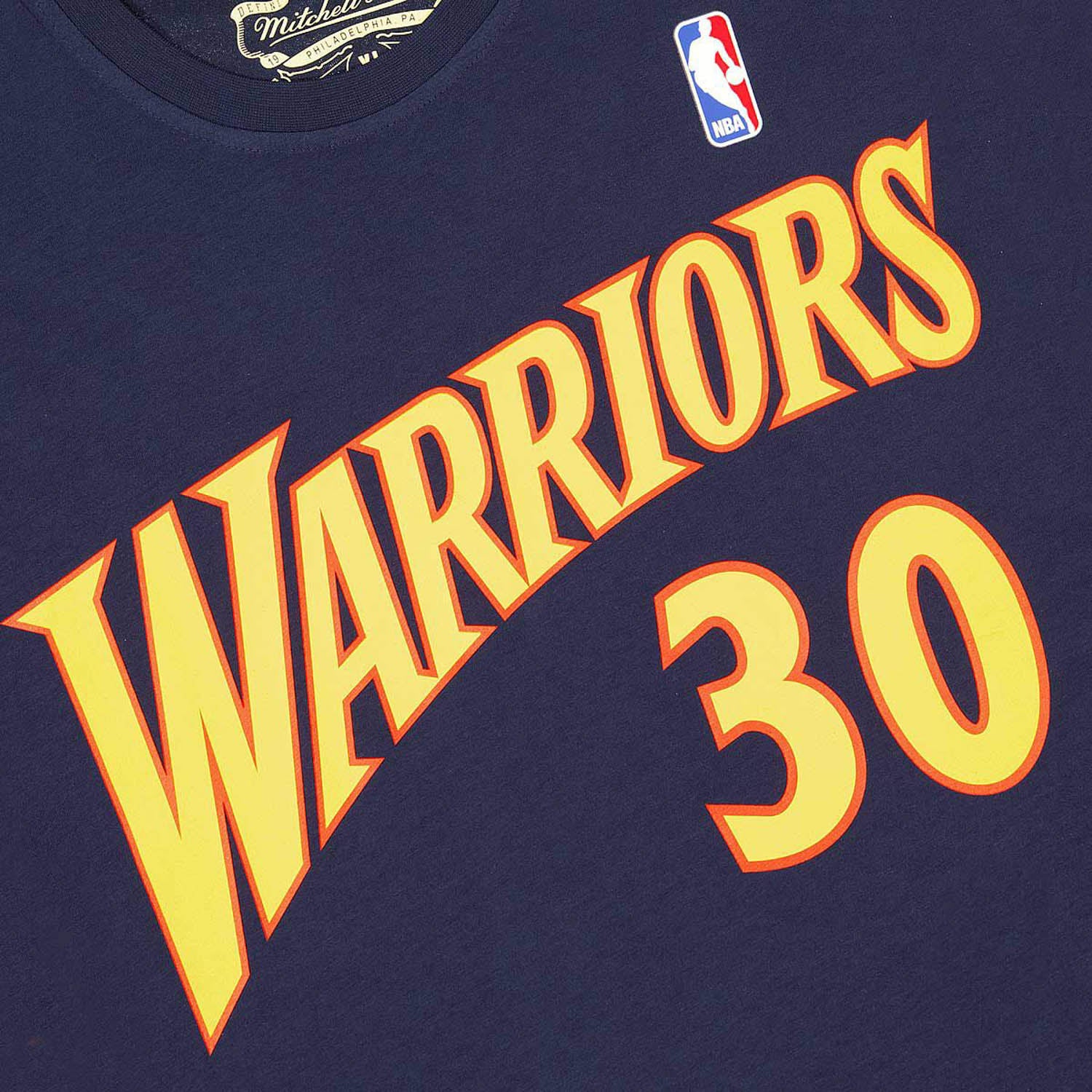 Mitchell & Ness NBA TEE WARRIORS Stephen Curry