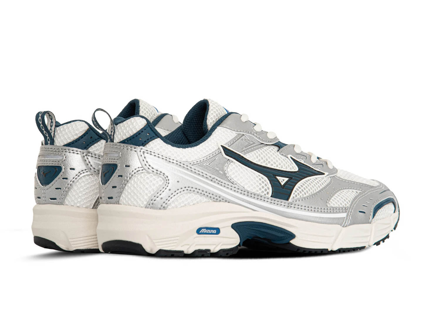 Mizuno MXR Snow White Majolica Blue Silver