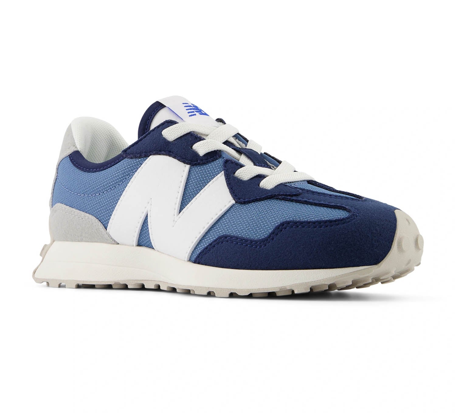 Baskets New Balance 327 Bleu pour garçon Confort et Style S2 Vichy