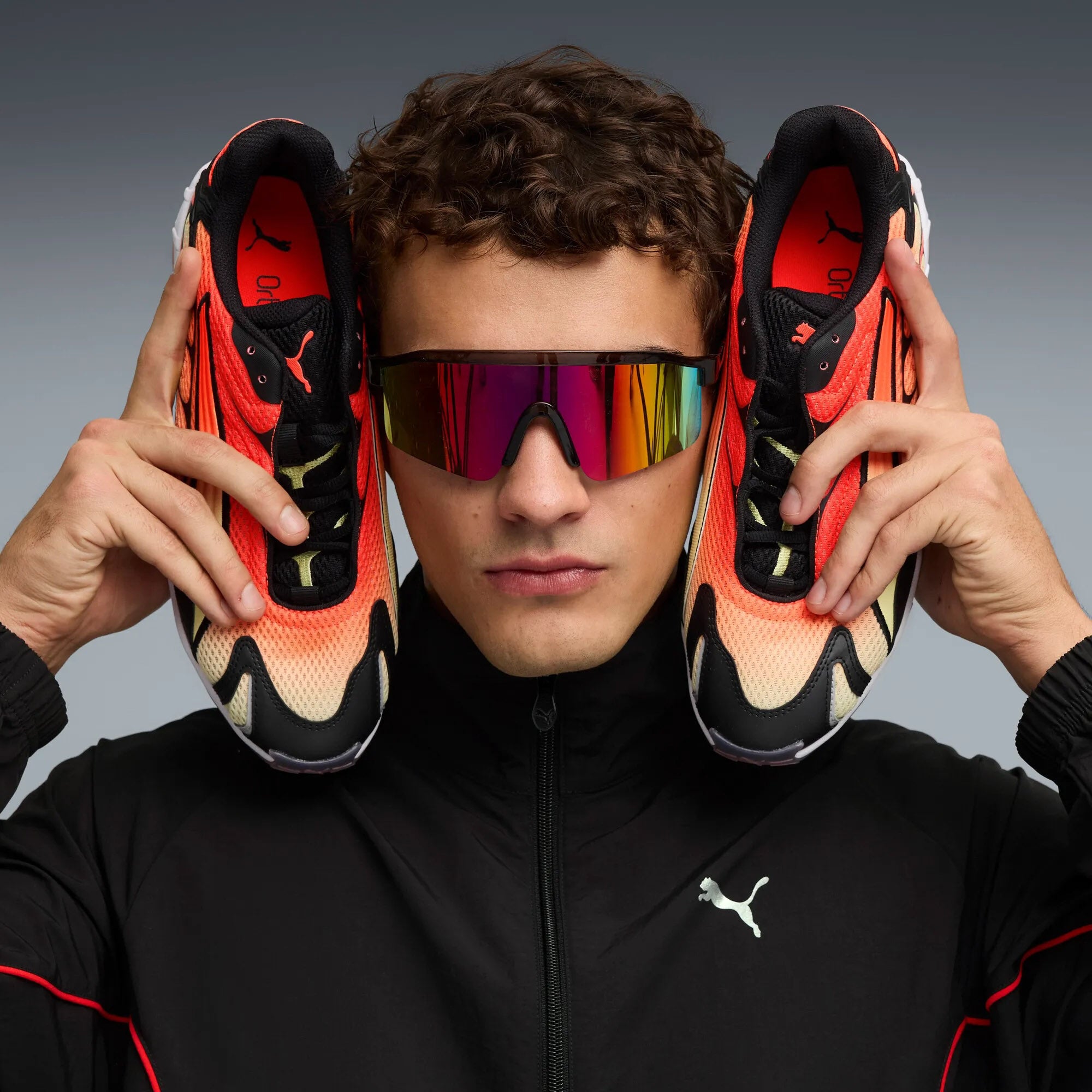 Puma Inhale Glowing Red