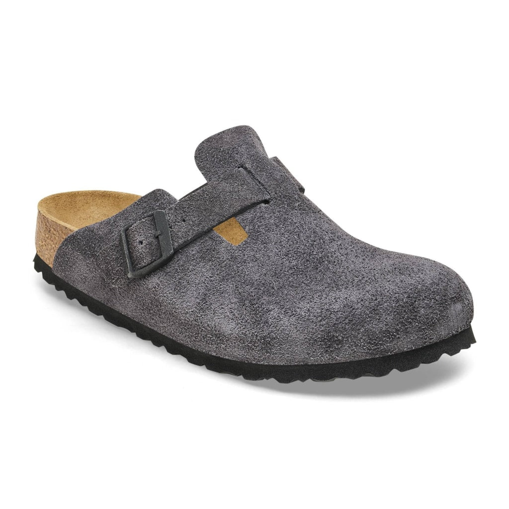 Birkenstock Boston Velvet Grey
