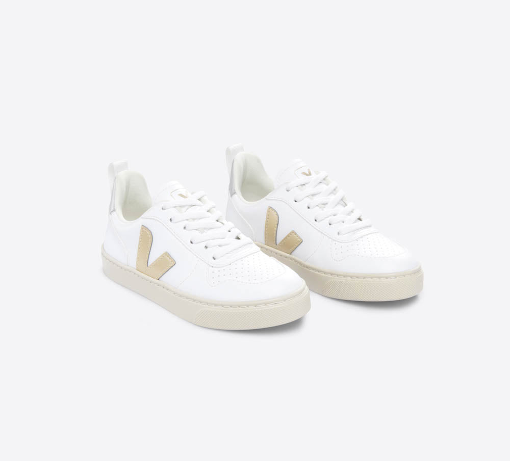 Veja V-10 Lace MULTICO-SAB cadet