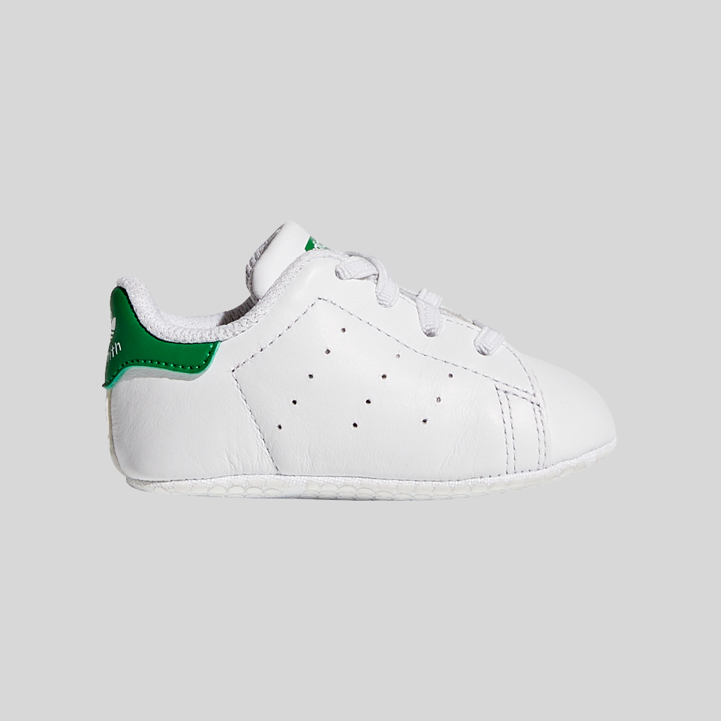 Adidas Stan Smith coffret bébé argenté