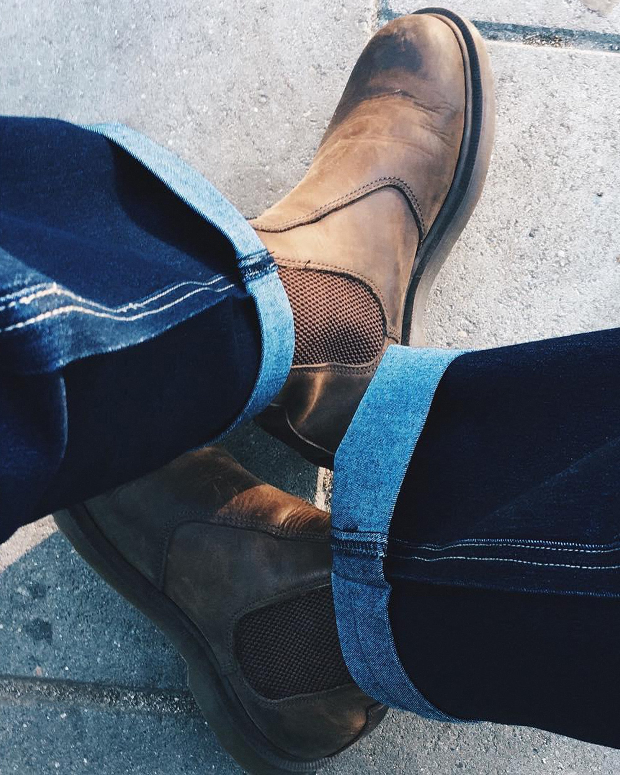 Dr. Martens Chelsea Boots 2976 Crazy Horse, Chaussures Homme, Dr. Martens