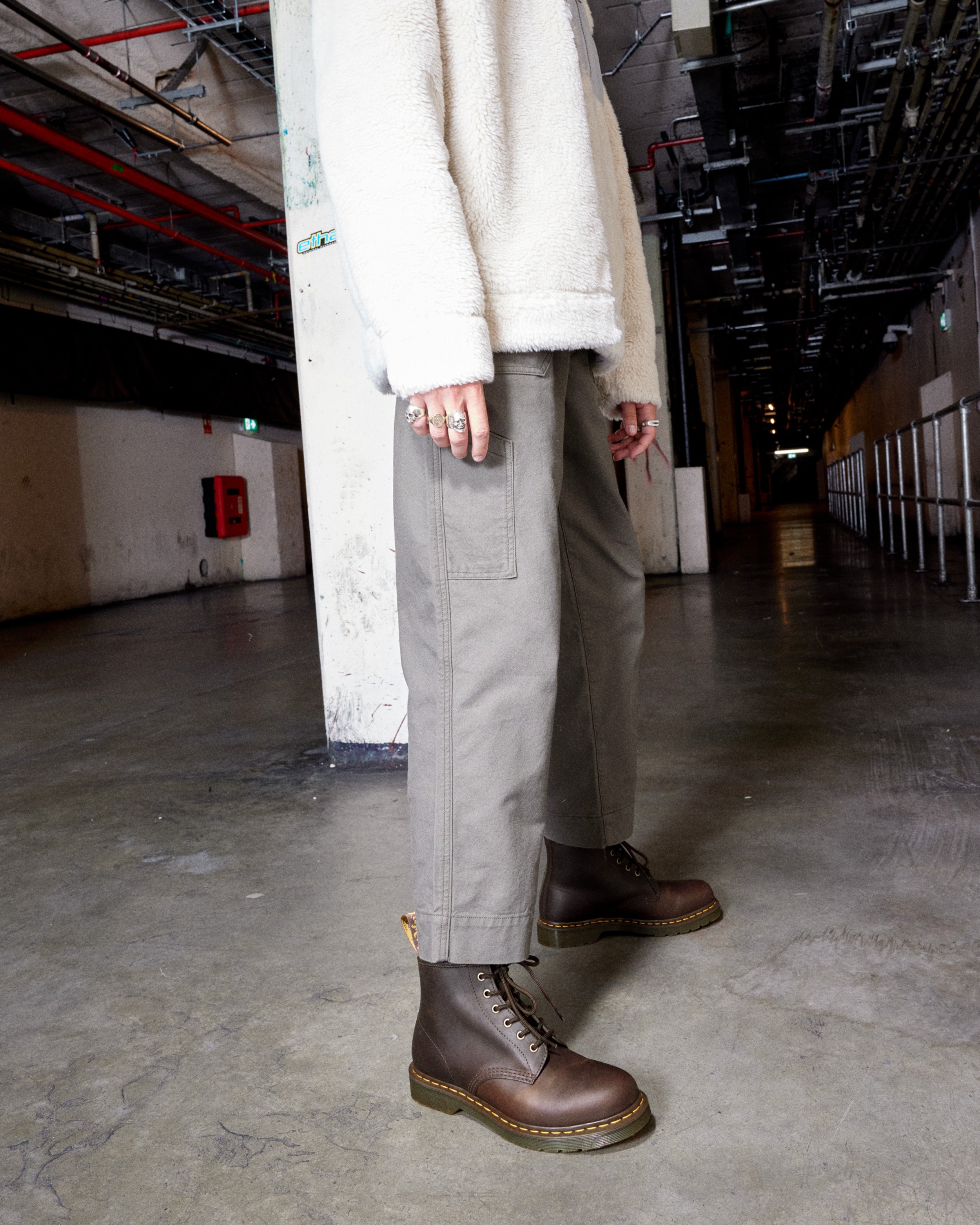 Dr. Martens Boots 101 Crazy Horse, Chaussures Homme, Dr. Martens