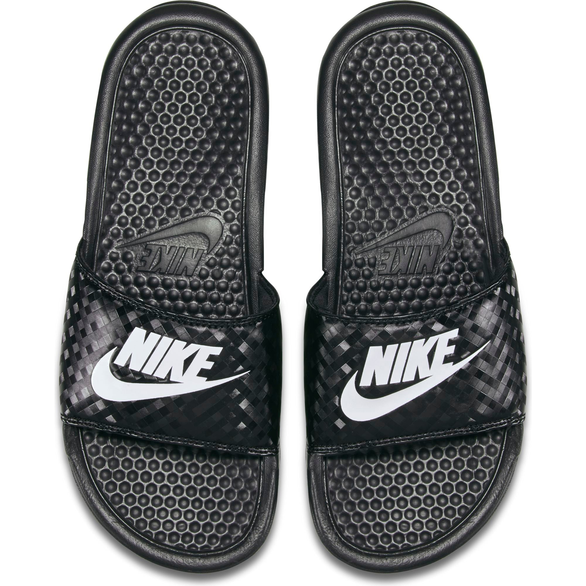 Nike Claquettes Benassi noir, Claquettes Femme, Nike