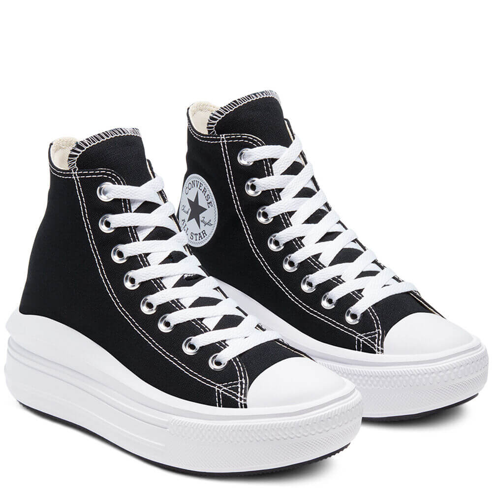 Converse Chuck Taylor All Star Move Hi, Sneakers Femme, Converse