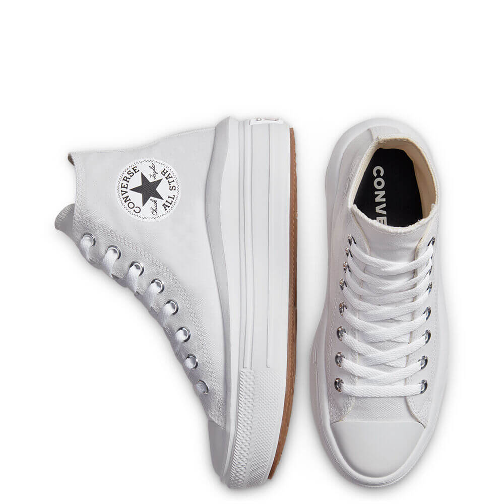 Converse Chuck Taylor All Star Move Hi, Sneakers Femme, Converse