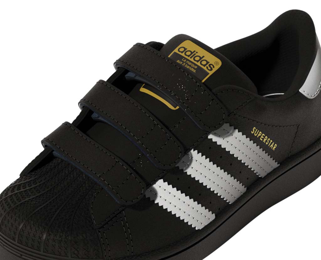 Adidas Superstar Cadet noir, Sneakers Cadet, Adidas