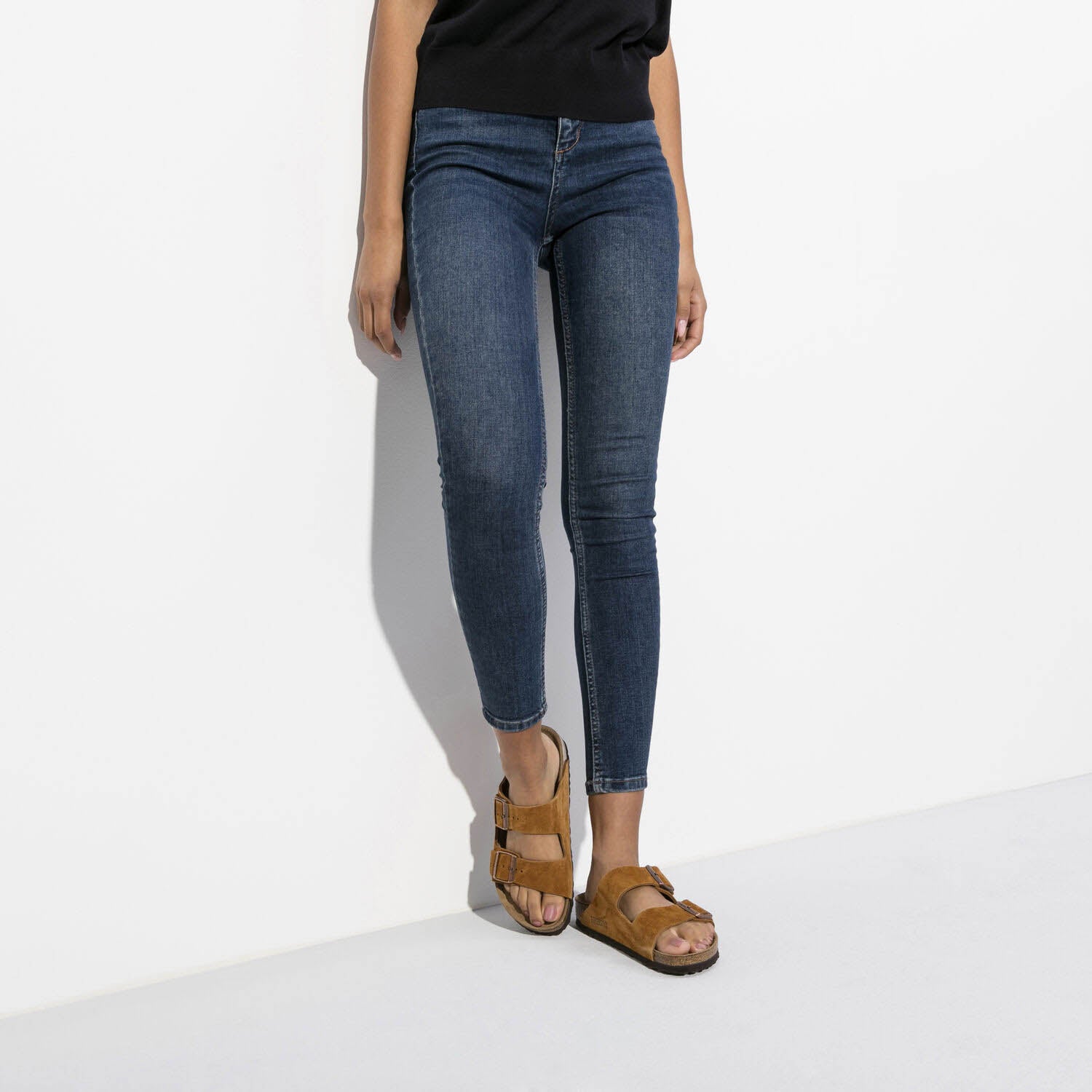 Birkenstock Arizona Suede MINK, Sandales Femme, Birkenstock