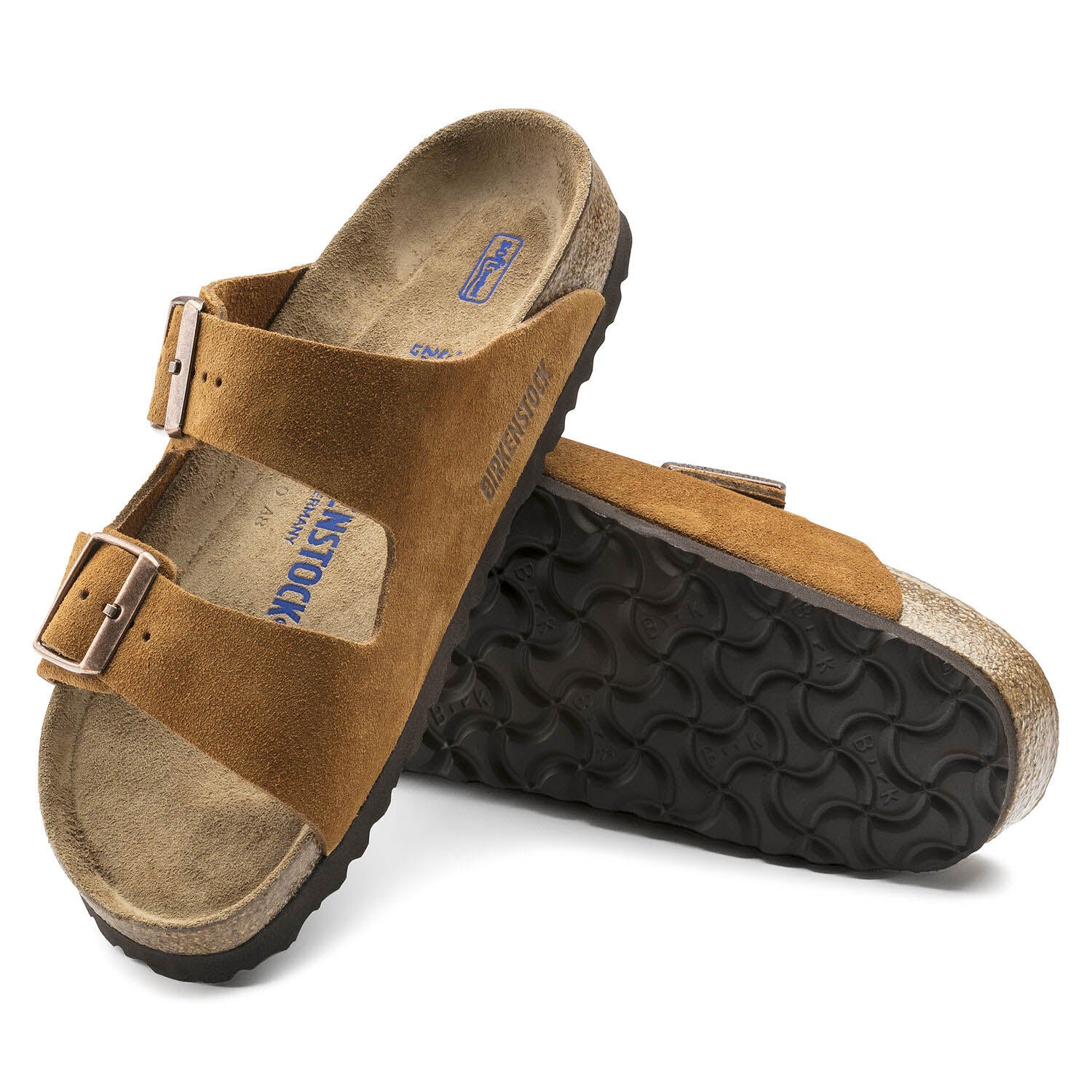 Birkenstock Arizona Suede MINK, Sandales Femme, Birkenstock