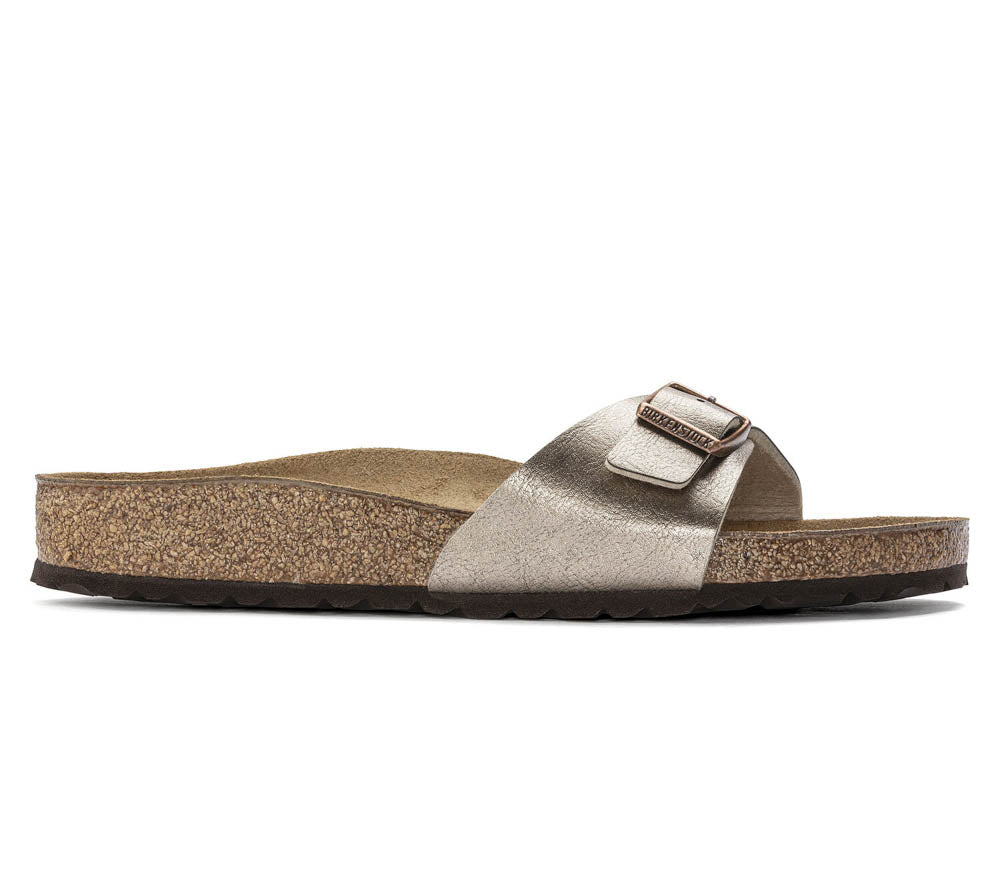 Birkenstock Madrid Graceful Taupe, Sandales Femme, Birkenstock