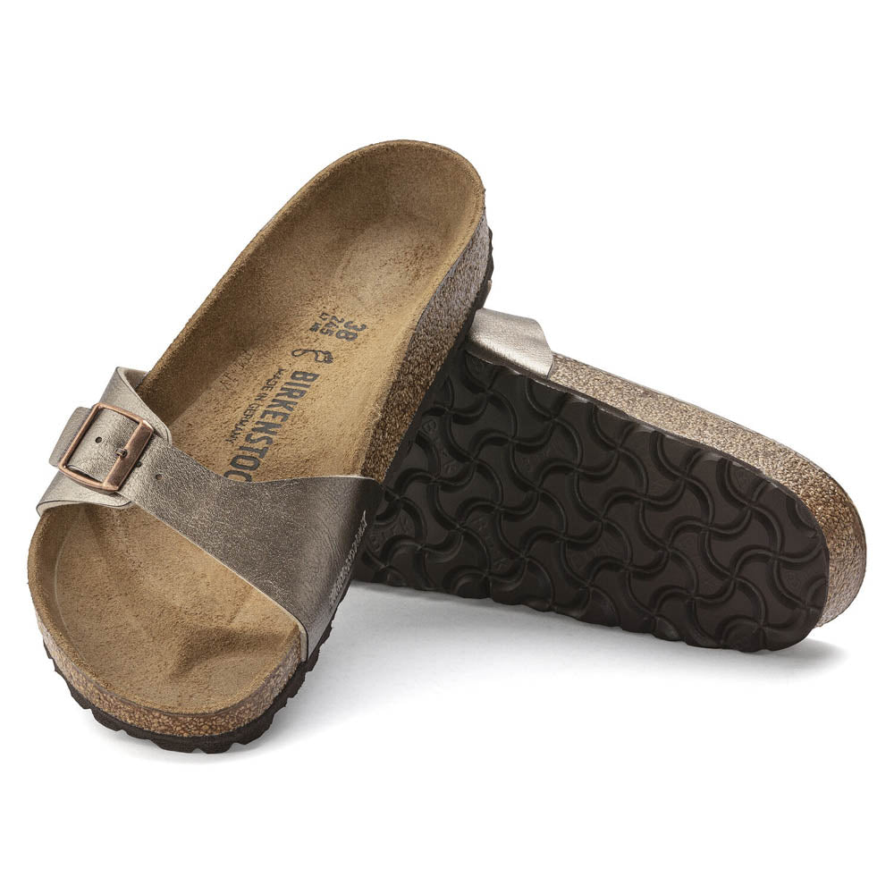 Birkenstock Madrid Graceful Taupe, Sandales Femme, Birkenstock