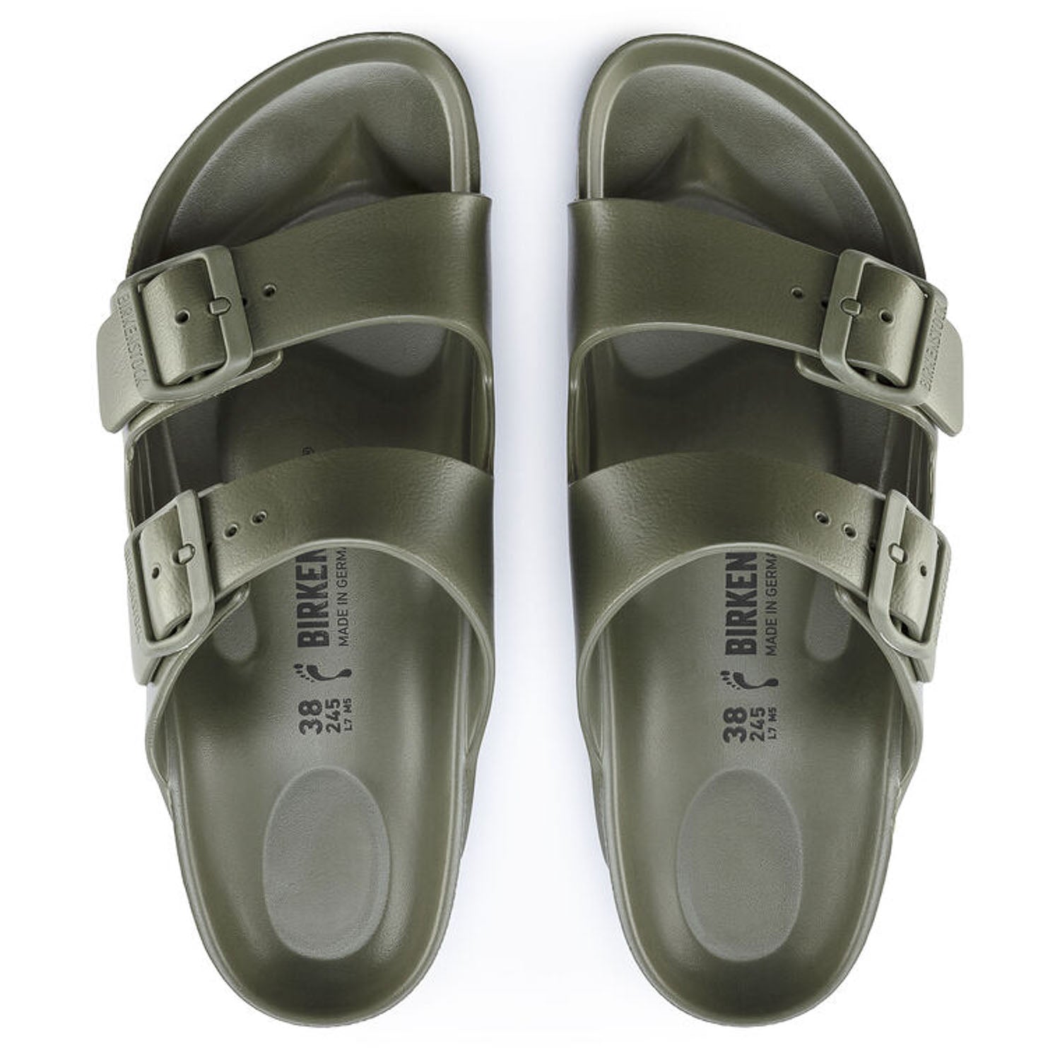 Birkenstock Arizona EVA kaki, Sandales Femme, Birkenstock