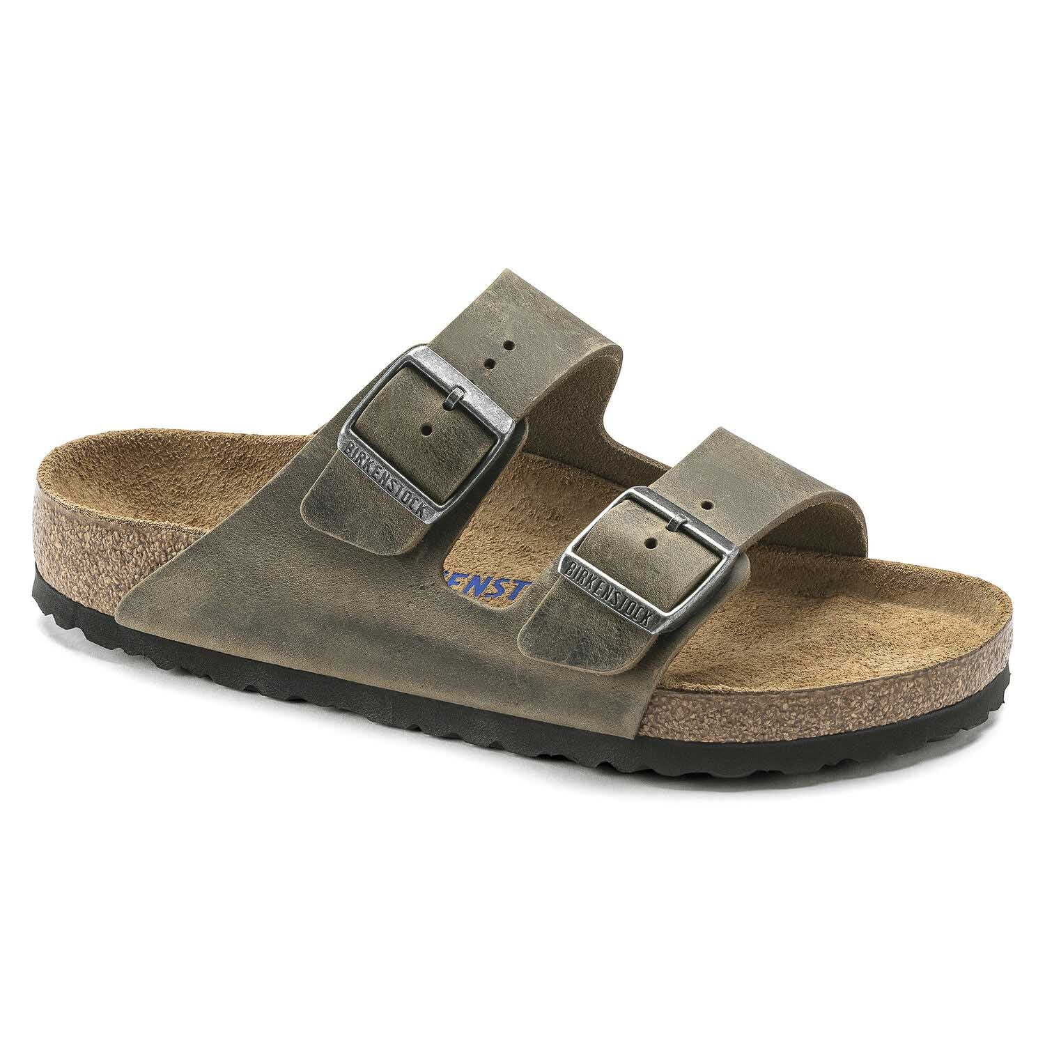 Birkenstock Arizona Kaki, Sandales Homme, Birkenstock