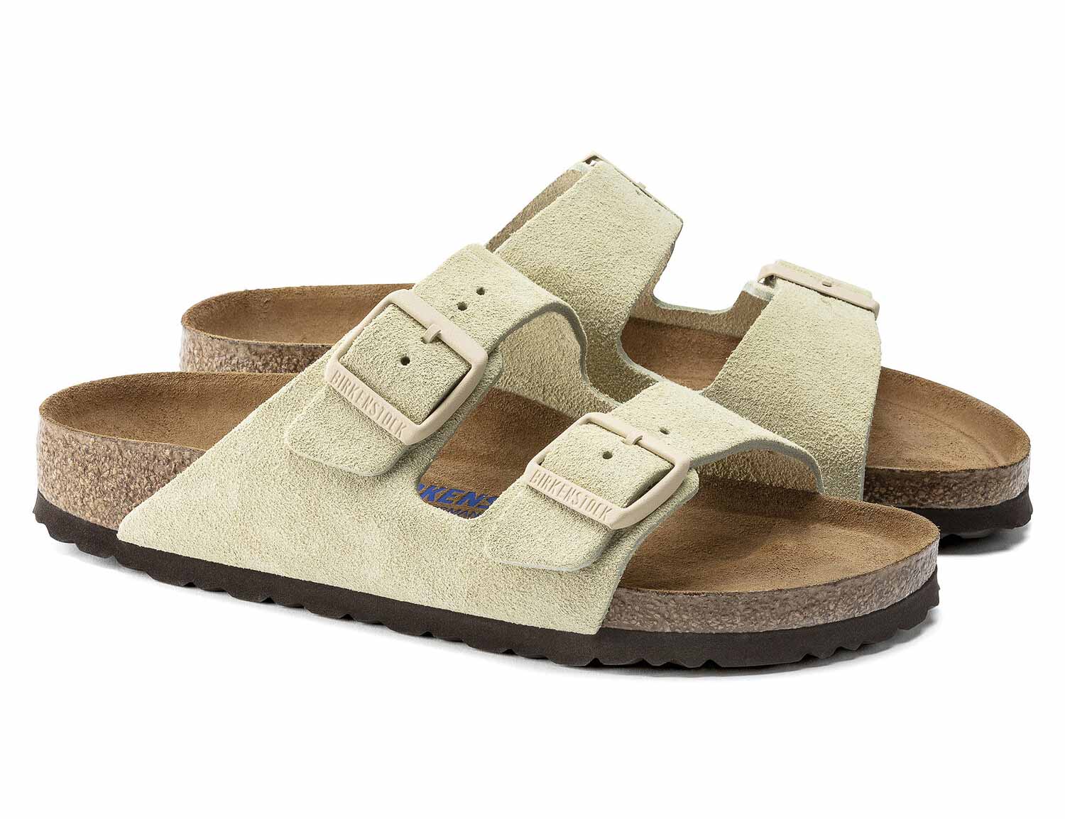 Birkenstock Arizona Almond, Sandales Femme, Birkenstock