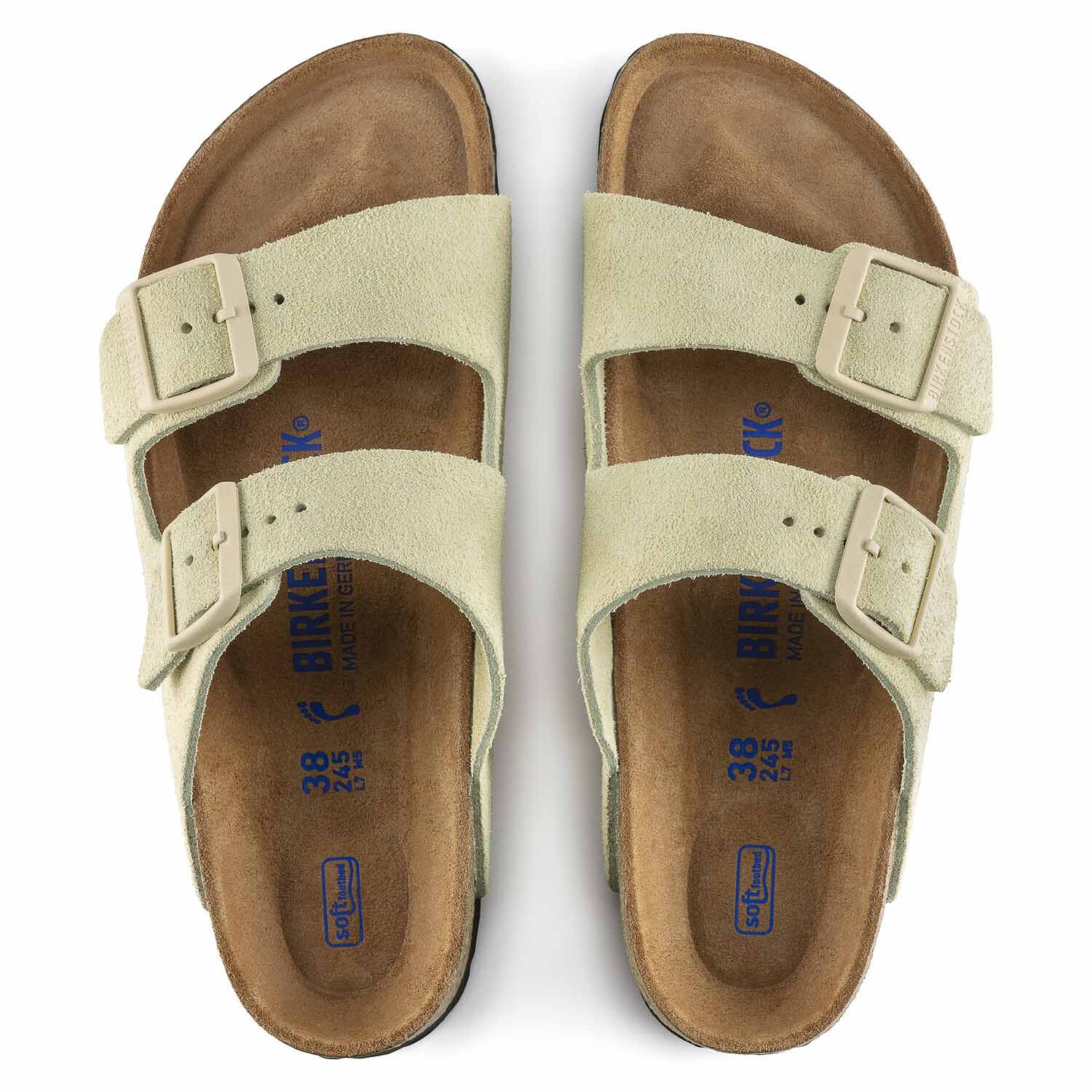 Birkenstock Arizona Almond, Sandales Femme, Birkenstock