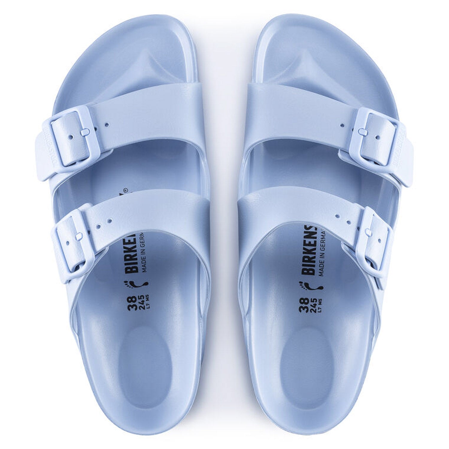 Birkenstock Arizona EVA bleu, Sandales Femme, Birkenstock