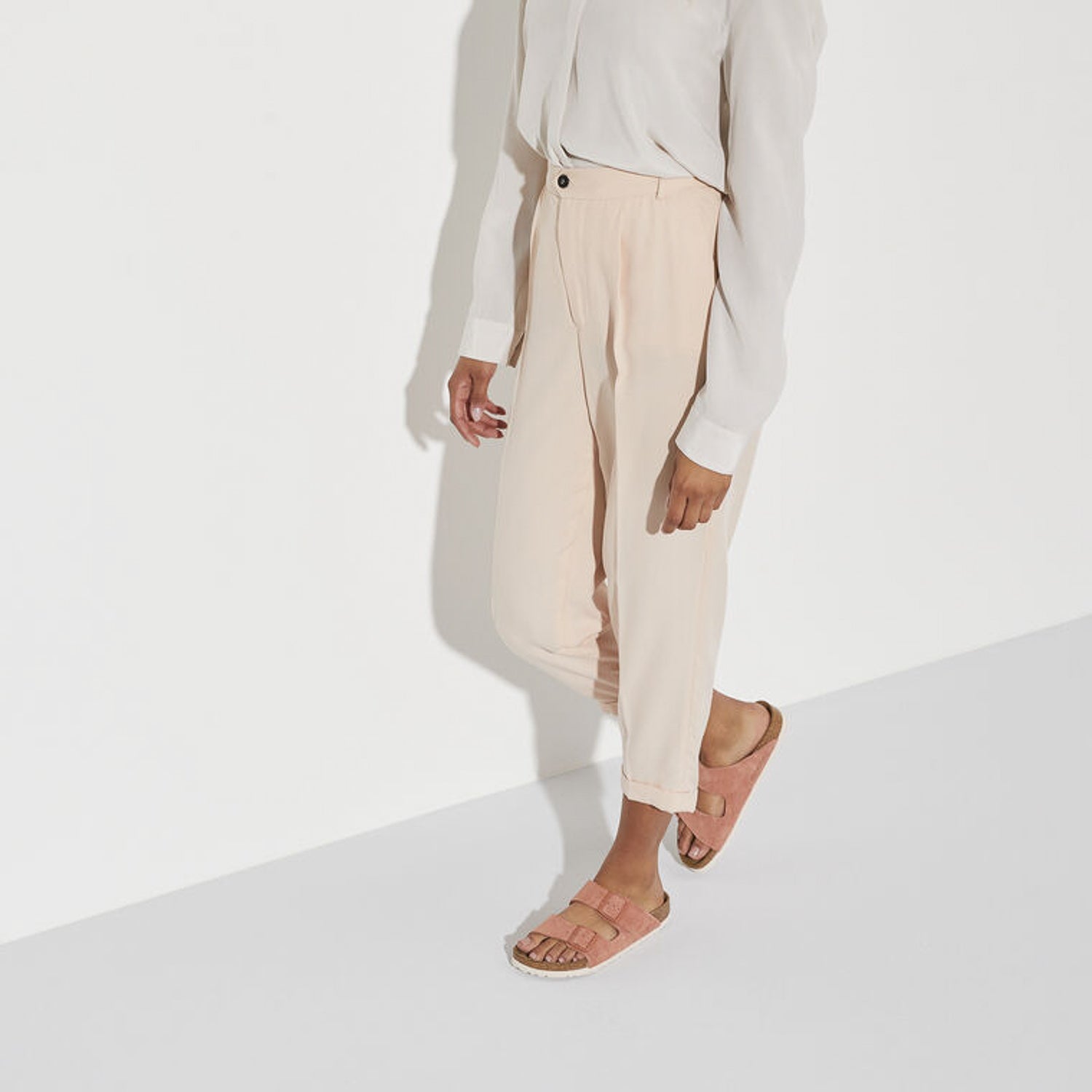 Birkenstock Arizona Suede, Sandales Femme, Birkenstock