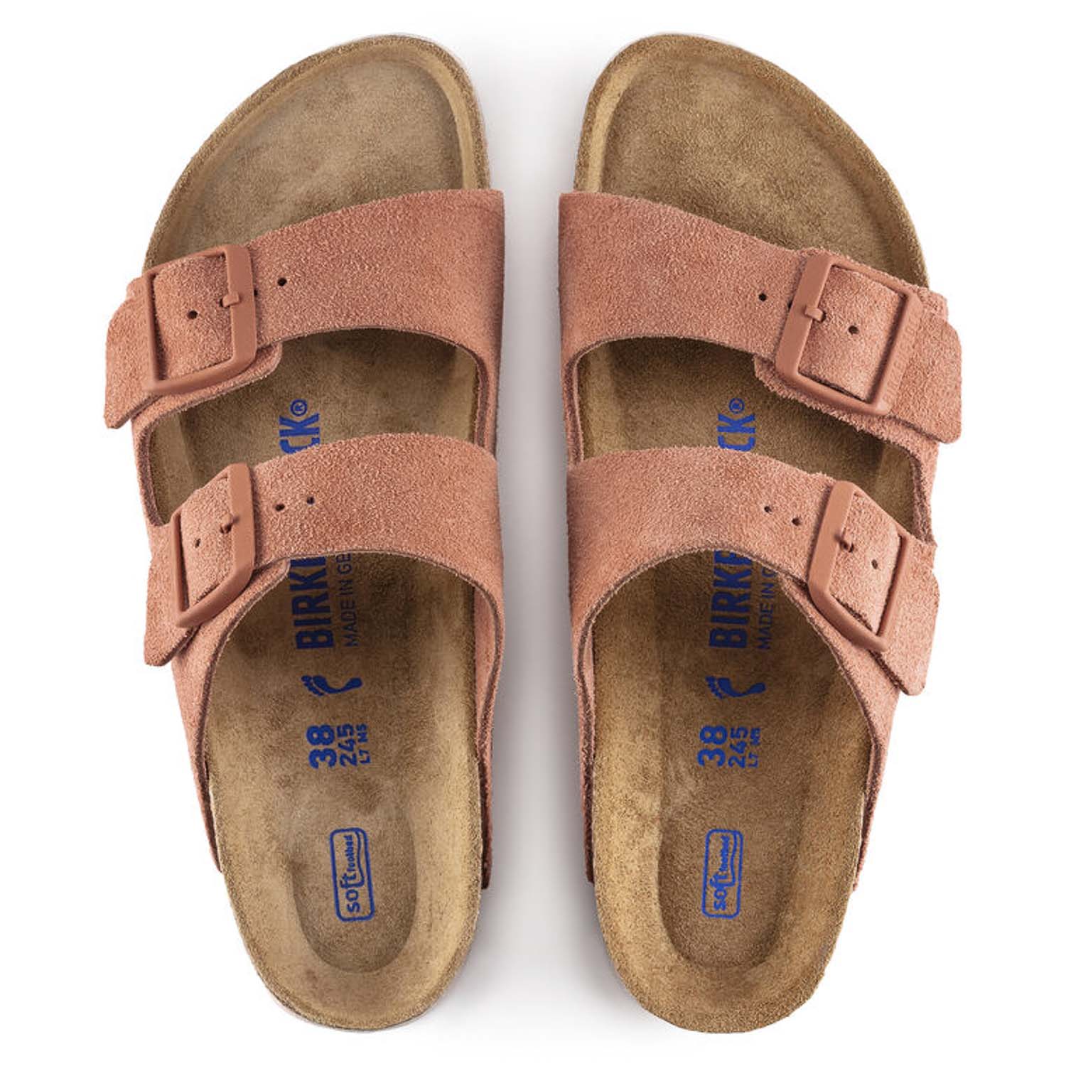 Birkenstock Arizona Suede, Sandales Femme, Birkenstock