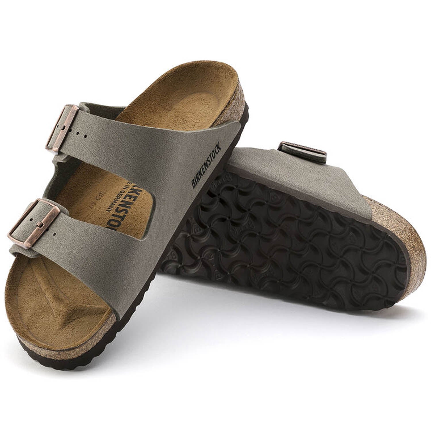 Birkenstock Arizona BS Stone, Sandales Homme, Birkenstock