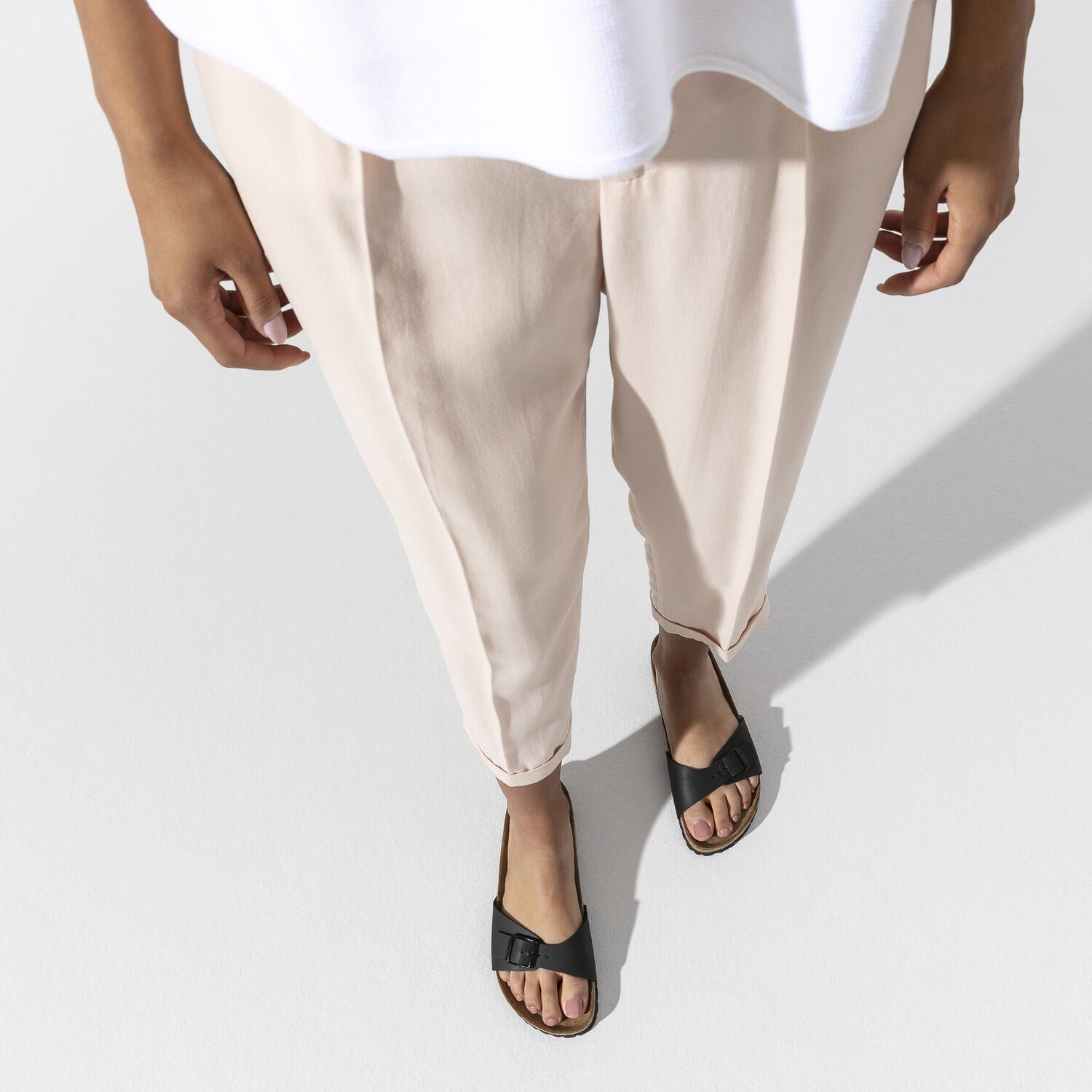 Birkenstock Madrid Noir, Sandales Femme, Birkenstock