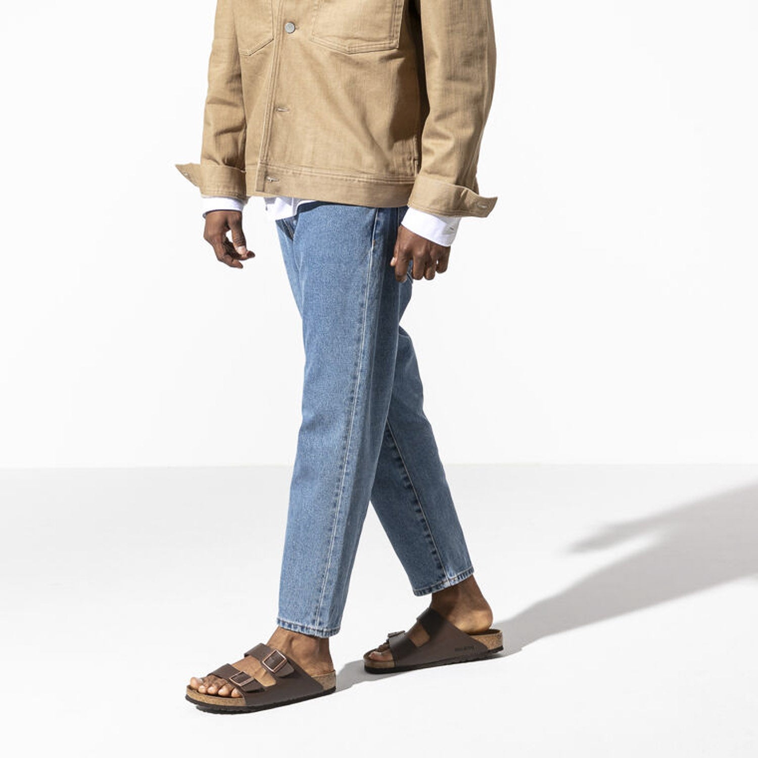 Birkenstock Arizona BF Marron, Sandales Homme, Birkenstock