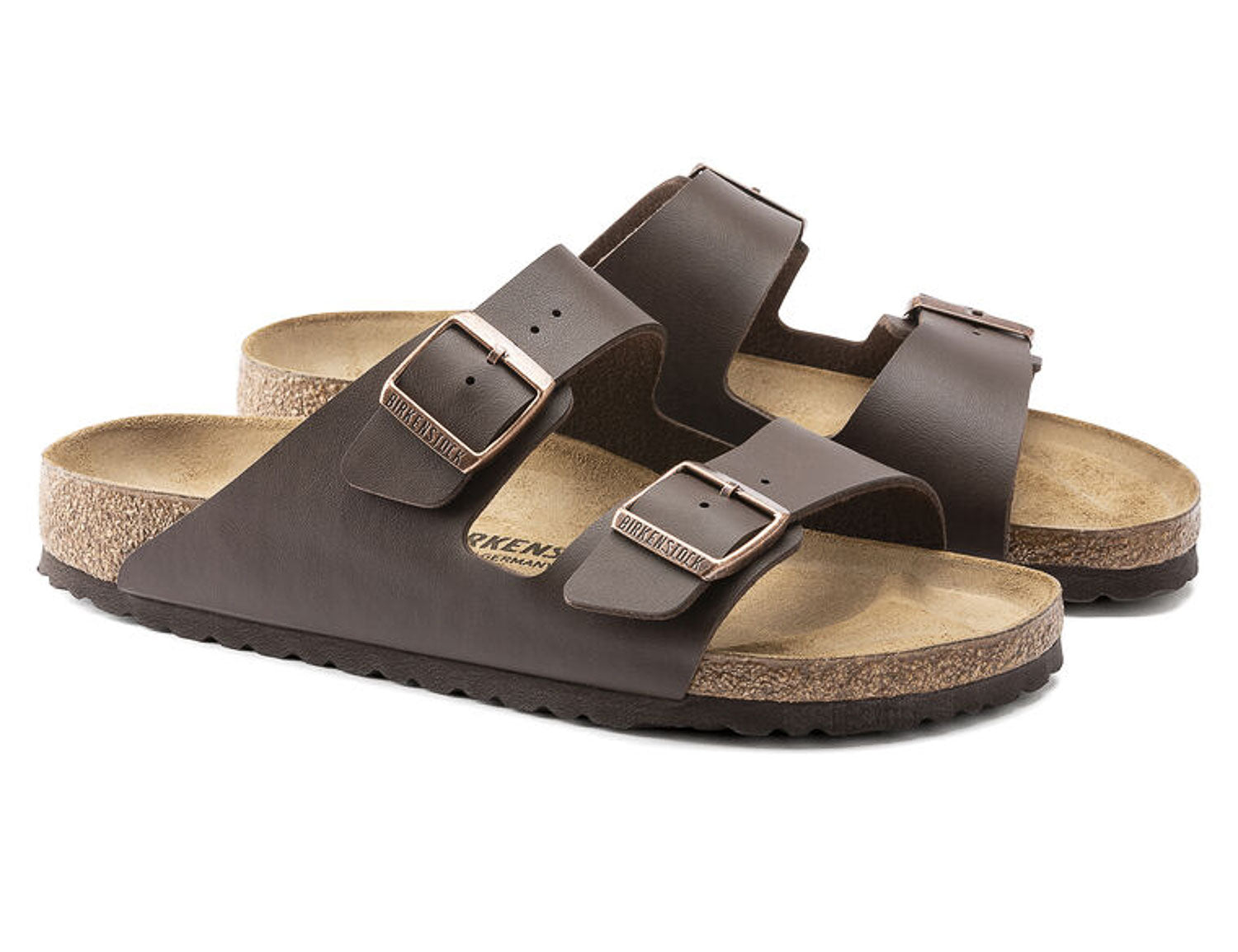 Birkenstock Arizona BF Marron, Sandales Homme, Birkenstock