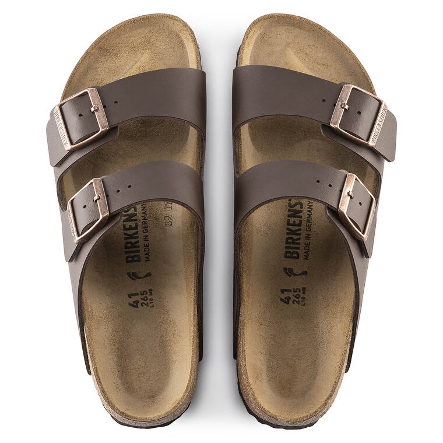 Birkenstock Arizona BF Marron, Sandales Homme, Birkenstock