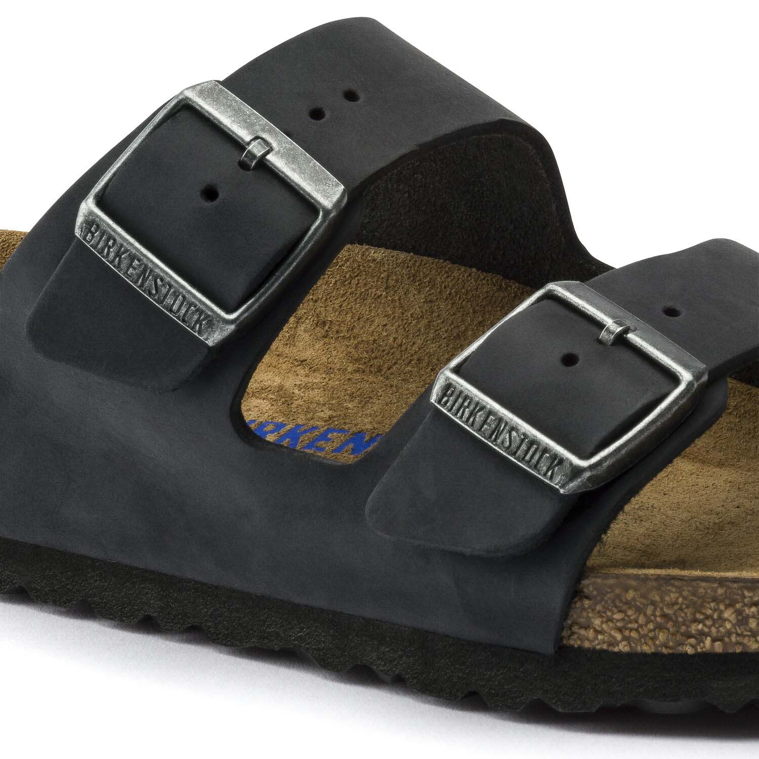 Birkenstock Arizona Noir, Sandales Femme, Birkenstock