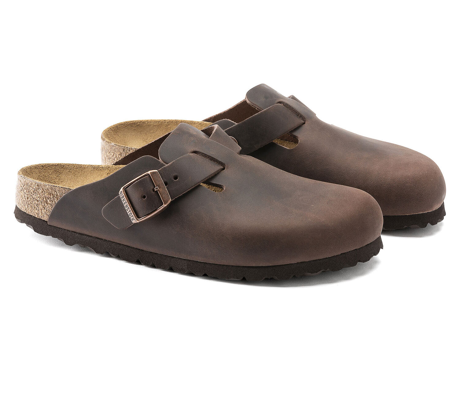 Birkenstock Boston Habana, Sandales Femme, Birkenstock