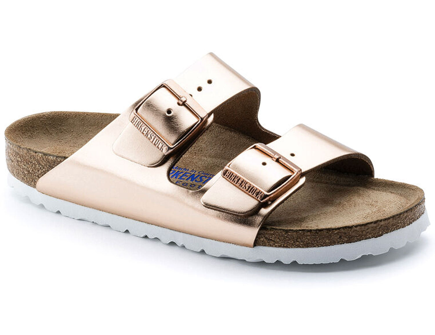 Birkenstock Arizona BS Metalic Copper, Sandales Femme, Birkenstock